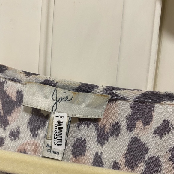 Joie Silk Button Down Blouse - Picture 2 of 4